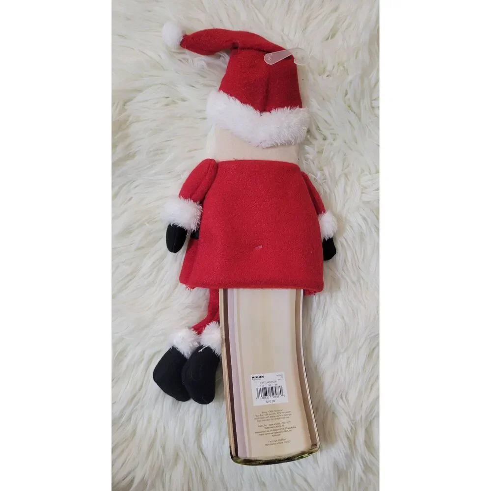 St. Nicholas Square Santa Wine Topper New Gift Giving Holiday